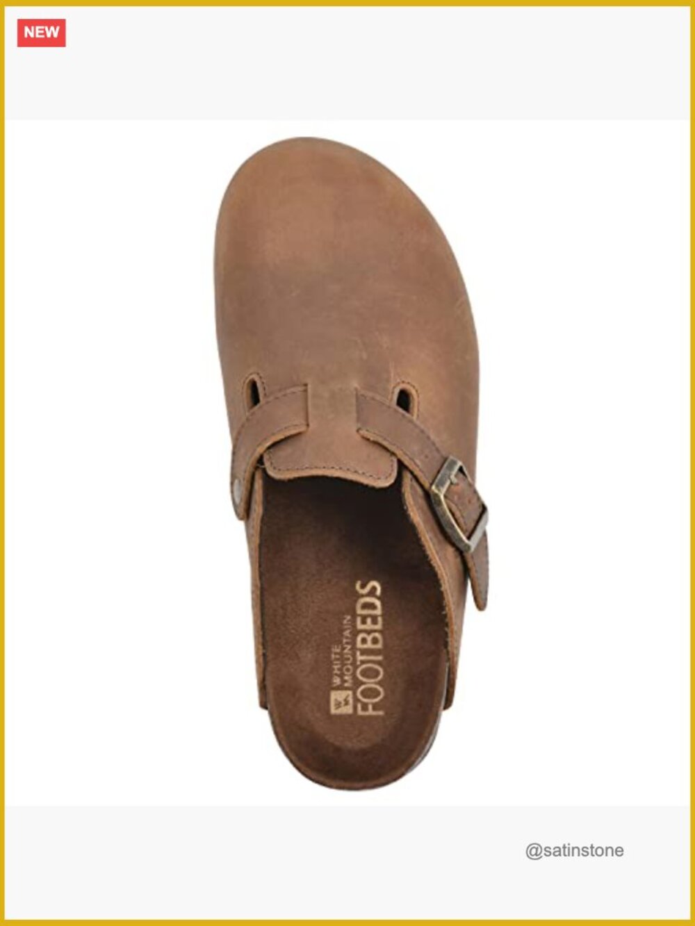 Faux Shearling Lining Contoured Footbed Slip-On Mule Clog - Picture 6 of 7
